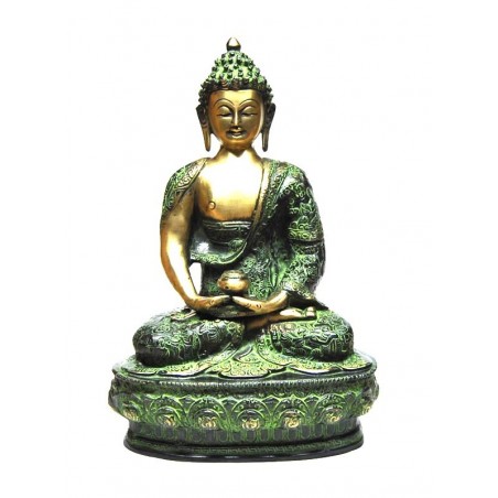 Statua in bronzo Buddha Dhyana Mudra