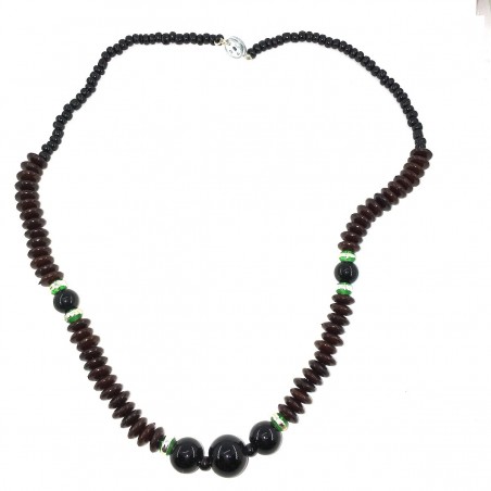 Collana Africa Perla Burkina Artisant Bijou 