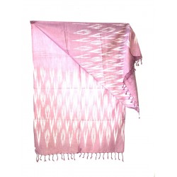 Echarpe Foulard Ikat Mauve Violet Cheich