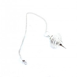 Pendel Radiethesie Spherische Spirale Silver