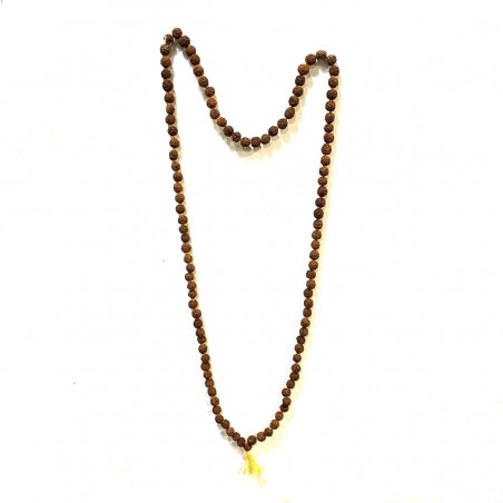 Collar de budismo Mala Sadhu Rudraksha