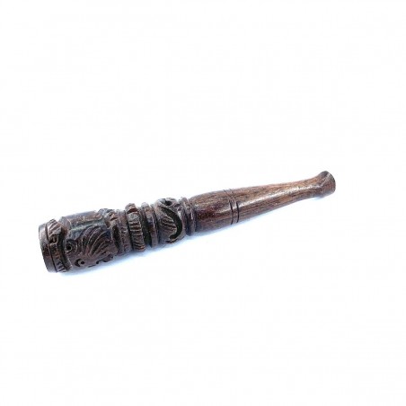 Fuma puerta de cigarrillos tallado filtro de madera punta fumar humo