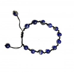 Braccialetto Pierre Lapis Lazuli Meditazione Bijou