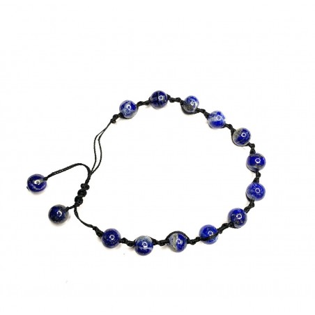 Bracelet Pierre Lapis Lazuli Meditation Bijou
