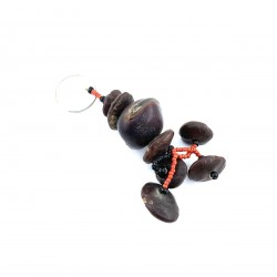 Porta chiave Semi Mucuna Muscat Burkina