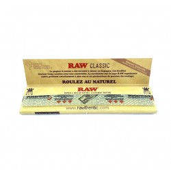 Cigarrillos de rollo de papel delgado original crudo Fibras naturales
