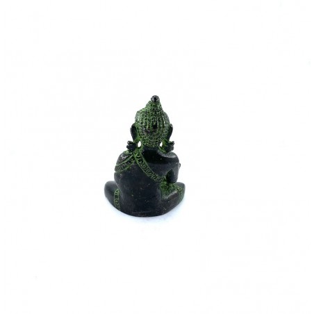 Statuette Buddha Bronze Dharmacakra Mudr
