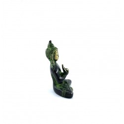 Statua in bronzo del Buddha Dhyāna Samādhi Mudrā.