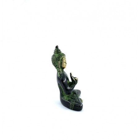 Estatua de bronce de Buda Dhyāna Samādhi Mudrā.