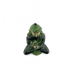 Estatuilla de Buda de Bronce Dhyuna Sam-dhi Mudr