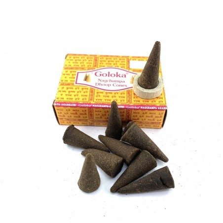 Encens Cones Goloka Nag Champa Naturel Masala