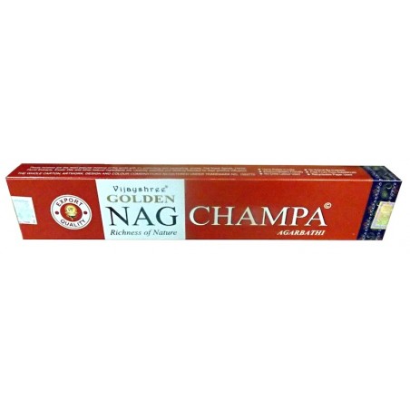 Incienso Golden Nag Champa Batons Original Satya Masala Natural 