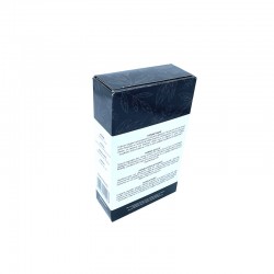 Caja de henna para hennedrog negro.