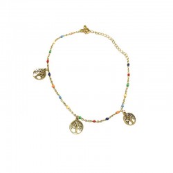 Trees of Life Golden Foot Chain