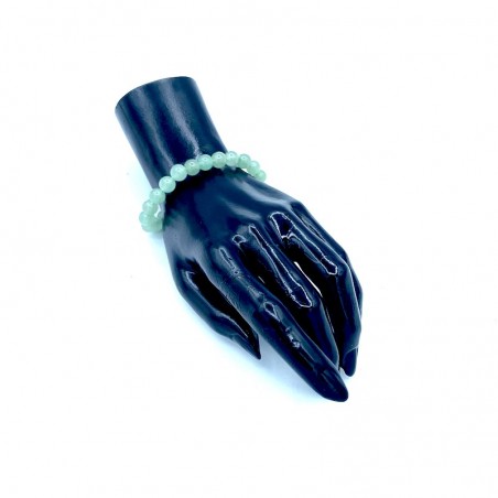 Unisex-Armband aus echtem Jadestein.