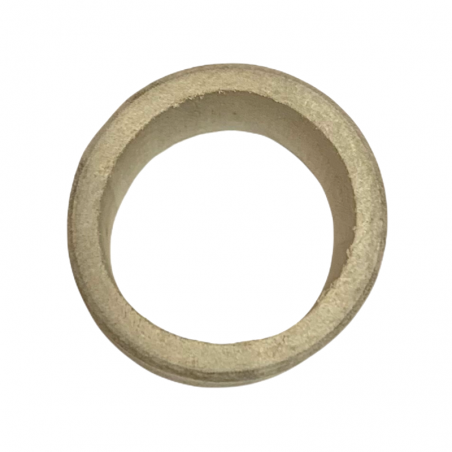 Piercing Túnel Madera De Cocodrilo 25 mm.