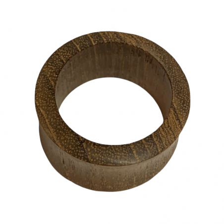 Piercing tunnel da 25 mm in legno di teak