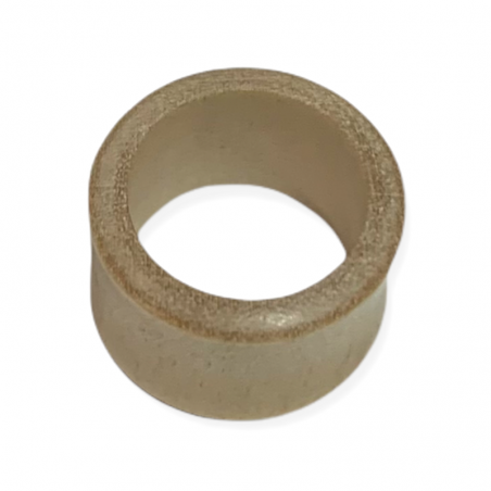 18 mm Piercing túnel de madera de cocodrilo