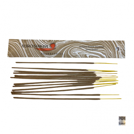 Bastoncino di incenso in legno di sandalo naturale Auroshika.