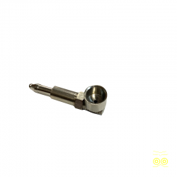 Mini tubo di metallo a forma di bullone.