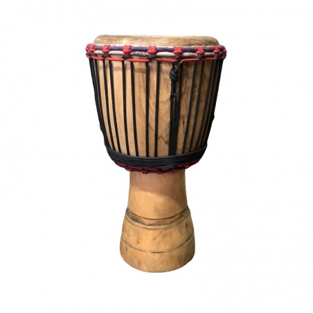 Afrikanische Perkussion oder hölzerne Djembe.