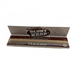 Pack of unbleached slim wrap blunt sheets.
