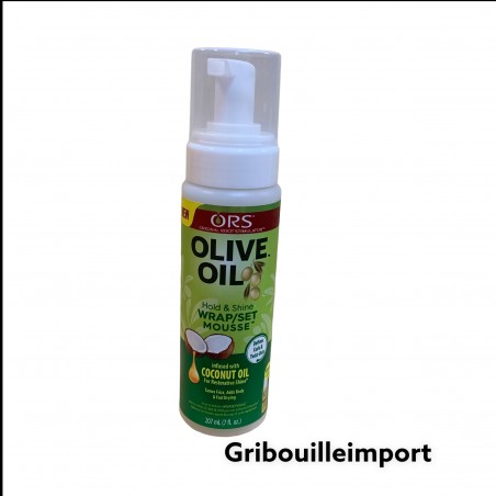 ORS Olive Oil styling mousse.