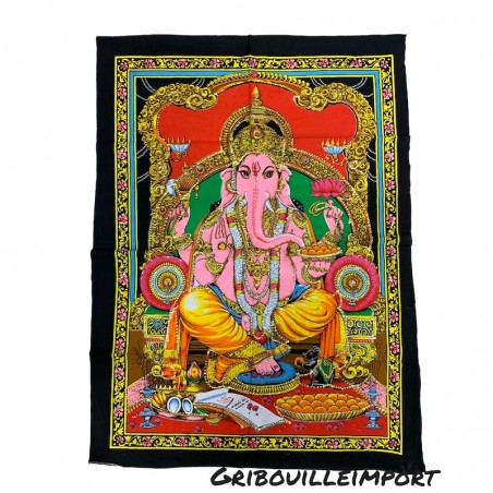 Tapiz de la deidad india Ganesh.