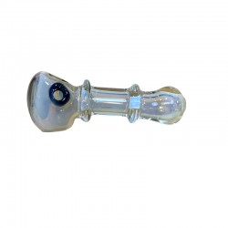 Handcrafted Indian glass pipe.