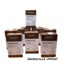 Cajas de henna en polvo color castaño para el cabello