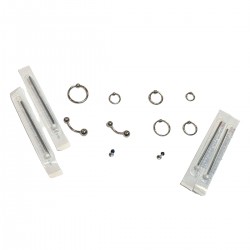 Piercing and needles in 1.6mm and 1.2mm.