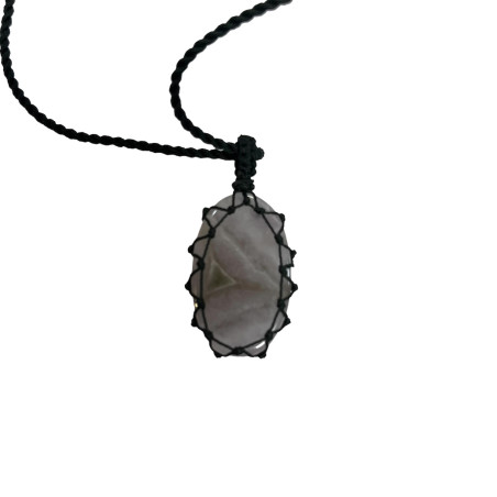 Colgante de piedra amatista