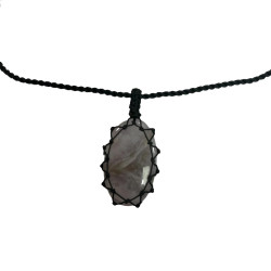 Colgante de piedra amatista