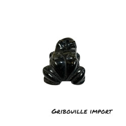 Jade stone frog from Canada.