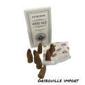 Ayurvedische Räucherkegel aus weißem Salbei