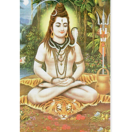 Carte Postale Shiva Seigneur Maha Shivaratri