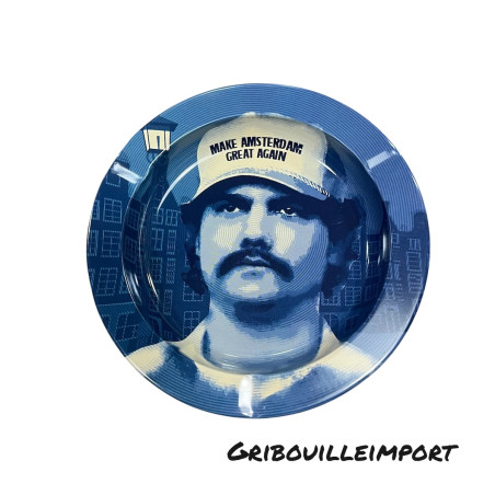 Ashtray "Make Amsterdam Great Again"