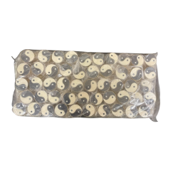 50 Gold Metal Yin Yang Boxes