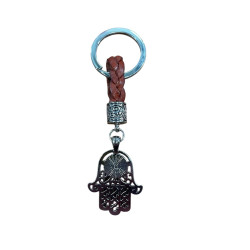 Schlüsselanhänger mit Khamsa-Hand und türkischem Auge