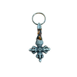 Llavero de metal con diseño de Dordge.