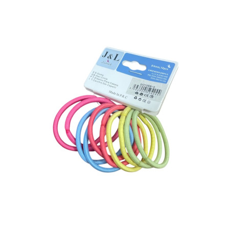 Elastiques Cheveux 2x5 Couleurs
