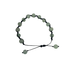 Verstellbares Armband aus Jadestein