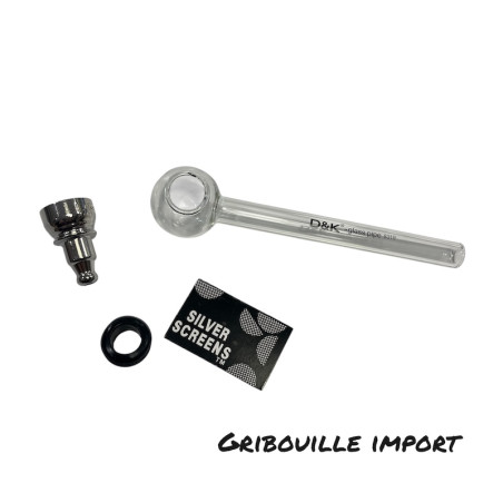 Tubo de vidrio con bola DK