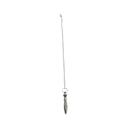 Ägyptische Pendeluhr in Silber für Wahrsagerei