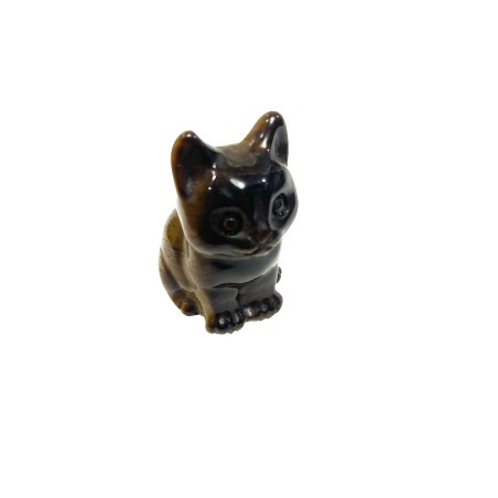Chat en Oeil de Tigre Artisanal