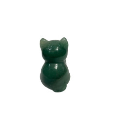 Gato de Aventurina en Piedra