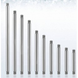 Piercing Bar Surgical Steel Skin Percer 1.6 Language