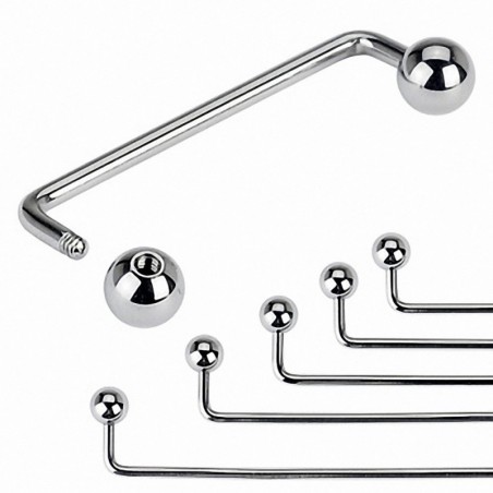 Piercing Industrial Steel Barre 1,6 mm Gioielli pelle Agraphe