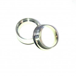 PIercing Plug Acier Silver Oreille Rond Bijou Corps