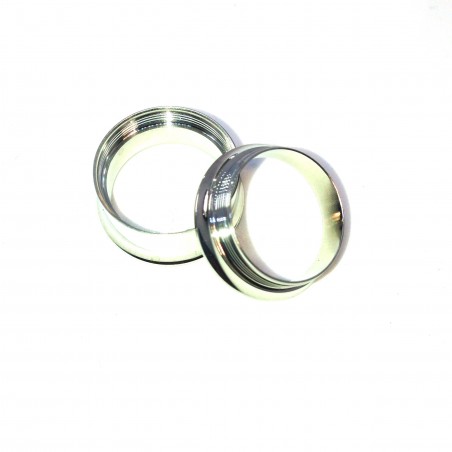 PIercing Plug Steel Silver Ear Round Bijou Body